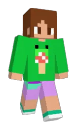 Slim Minecraft skin