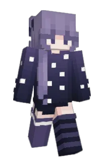 Front of Purpeed's skin