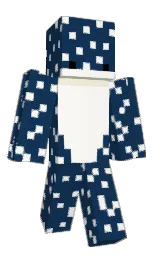 blue zodiac and linen Minecraft skin — Classic model