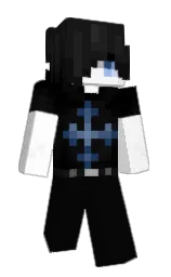 cod gray and white Minecraft skin — Slim model — first worn by sidefraud9