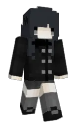 shark and cod gray Minecraft skin — Slim model — first worn by cuddly