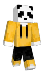 littleredi's Minecraft skin wearing the Pan cape