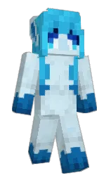 Favil's Minecraft skin wearing the Aurora cape