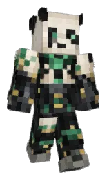 woodsmoke and cod gray Minecraft skin — Classic model — first worn by PandafiedVini