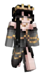 cod gray and black Minecraft skin — Slim model