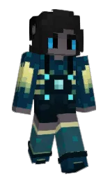 tarawera and cod gray Minecraft skin — Slim model — first worn by nu_p