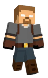 dove gray and limed spruce Minecraft skin — Classic model — first worn by mrguy09
