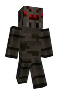 Front of Hecs's skin