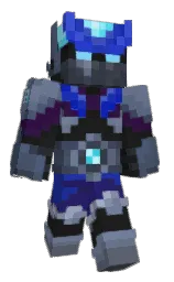 cod gray and meteorite Minecraft skin — Classic model — first worn by asumeisa