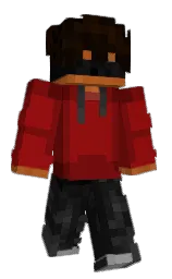 tamarillo and dark tan Minecraft skin — Classic model