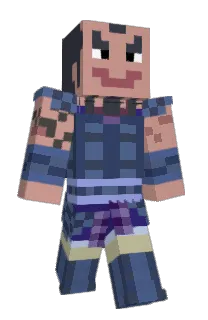 Front of Minecraft skin