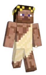 old rose and toast Minecraft skin — Classic model — first worn by Fefecoco