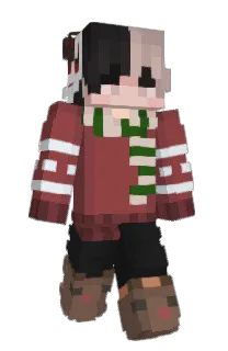 Front of pvter's skin