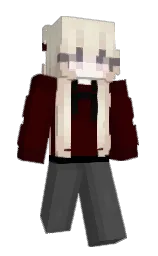 catbisou's Minecraft skin wearing the Pan cape