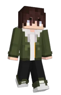 Front of Viobre's skin