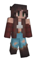 Slim Minecraft skin