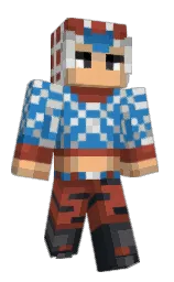 nutmeg and mariner Minecraft skin — Classic model — first worn by fenaoynayan