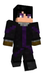 cod gray and black Minecraft skin — Classic model — first worn by ThoughtPilot000