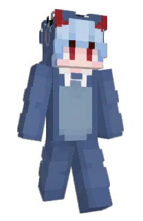 Front of Midstu's skin