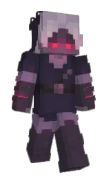 GriffinHelm78's Minecraft skin wearing the Twisted cape