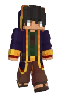 Front of Srceta's skin