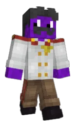 Purple_Man_87's Minecraft skin wearing the Pan cape