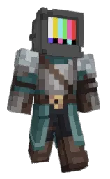 Klajemite's Minecraft skin wearing the Migrator cape