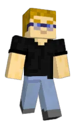 cream brulee and cod gray Minecraft skin — Classic model — first worn by NinjaZ_21