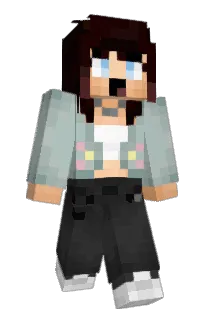 Front of Kayphooey's skin