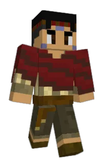 Front of Minecraft skin