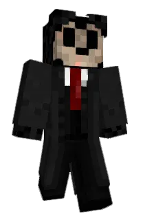 Front of HourglassHour's skin