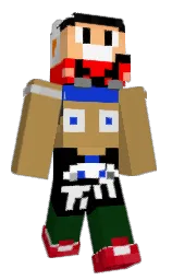 Krizzyn's Minecraft skin wearing the Migrator cape