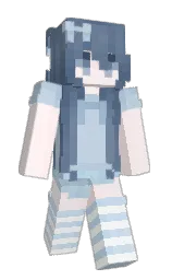black and chablis Minecraft skin — Slim model — first worn by sheinuser