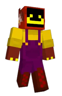 Front of Vallkary's skin