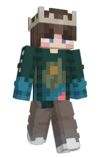 Front of alekzee's skin
