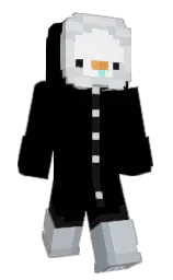 NervigerPinguin's Minecraft skin wearing the Cherry Blossom cape