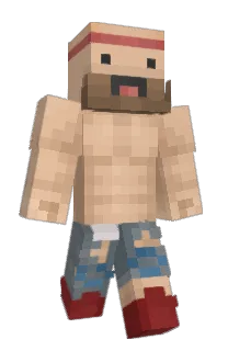 Front of Minecraft skin