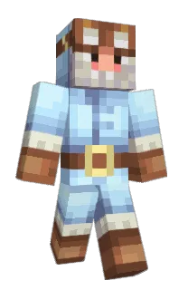 Front of vikksen's skin
