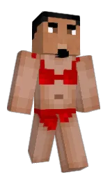 old rose and santa fe Minecraft skin — Classic model — first worn by FlyingKip