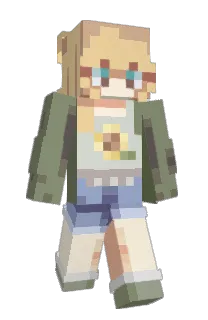 Front of sockkie's skin