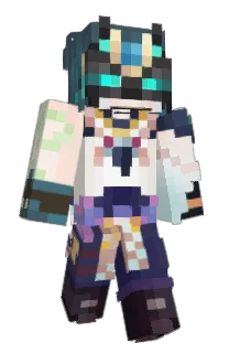 Front of CoKayn's skin