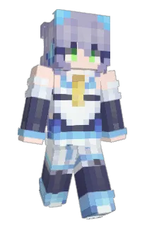 Front of AJiuLingFia's skin