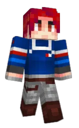 Jovqnn's Minecraft skin wearing the Pan cape