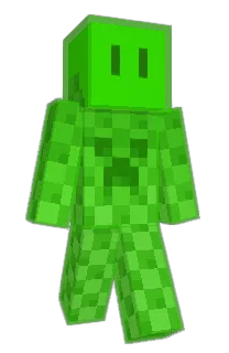 Front of SpargelAlien's skin