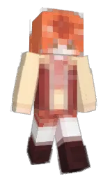 sandy beach and light apricot Minecraft skin — Slim model — first worn by Bogority224