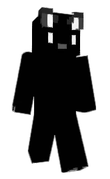 black and mine shaft Minecraft skin — Slim model — first worn by BitPacked