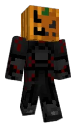 black and cod gray Minecraft skin — Slim model