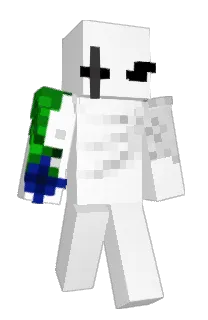 Front of Tlid's skin