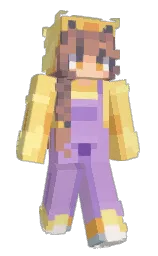 Chimken19's Minecraft skin wearing the Pan cape