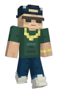 Front of lutufla's skin